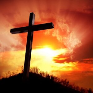 Cross at Sunset