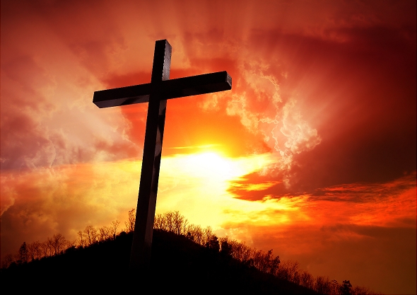 Cross at Sunset