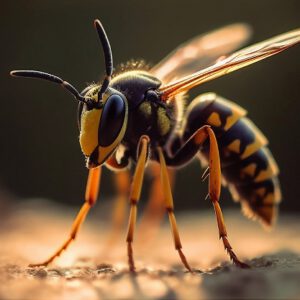 Wasp Close-Up