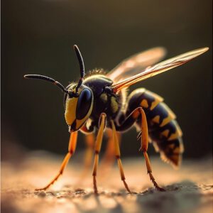 Wasp Close-Up